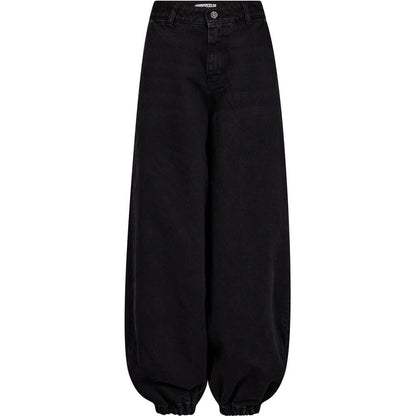Denim Harem Pant - Black