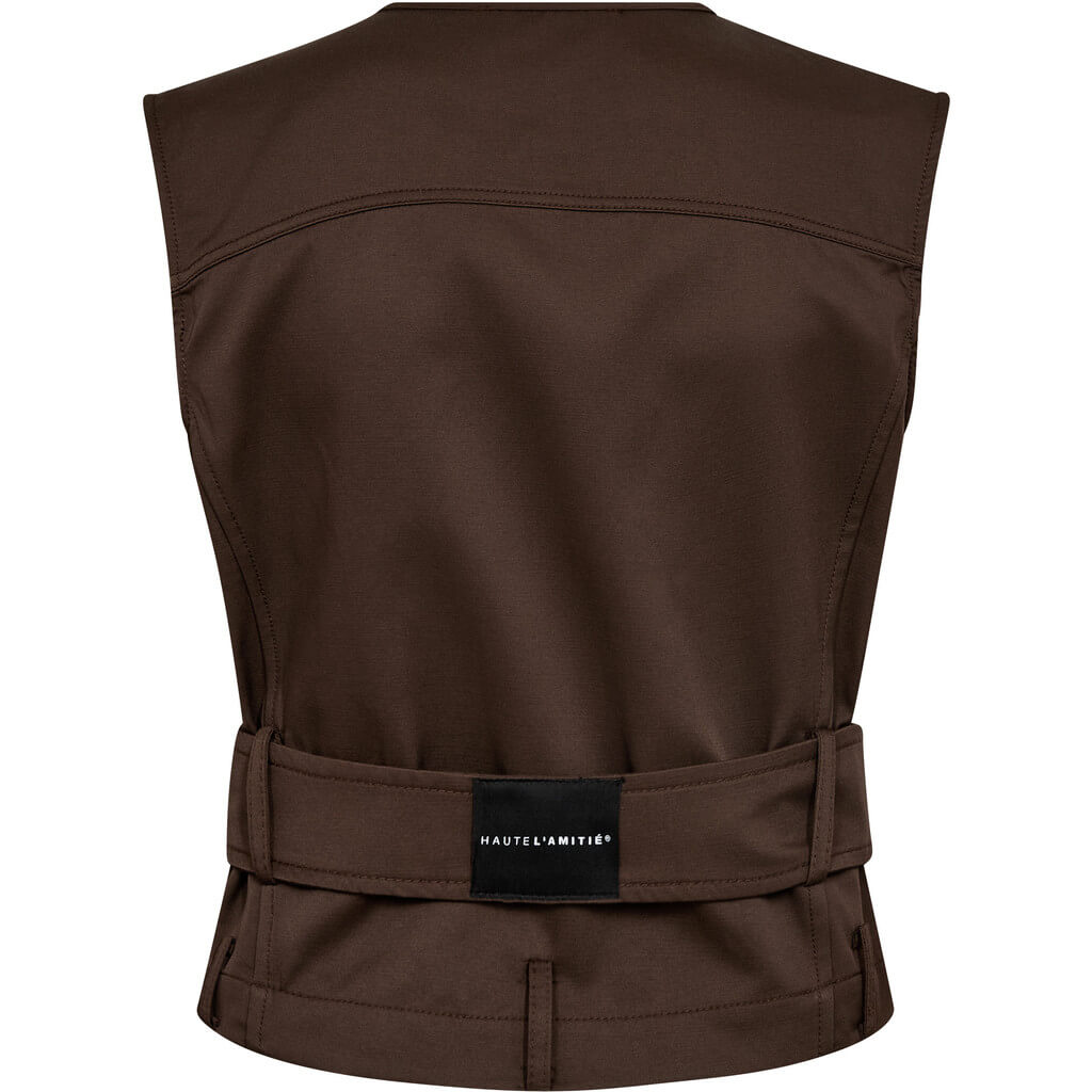 Rabi Belt Vest - Mocca