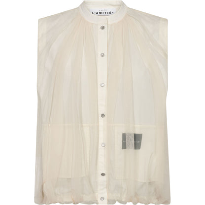 Ballet Logo Tech Vest - Almond