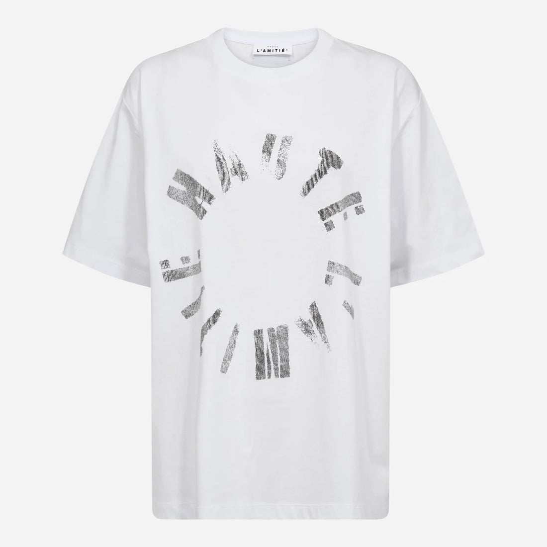 Logo circle tee - White