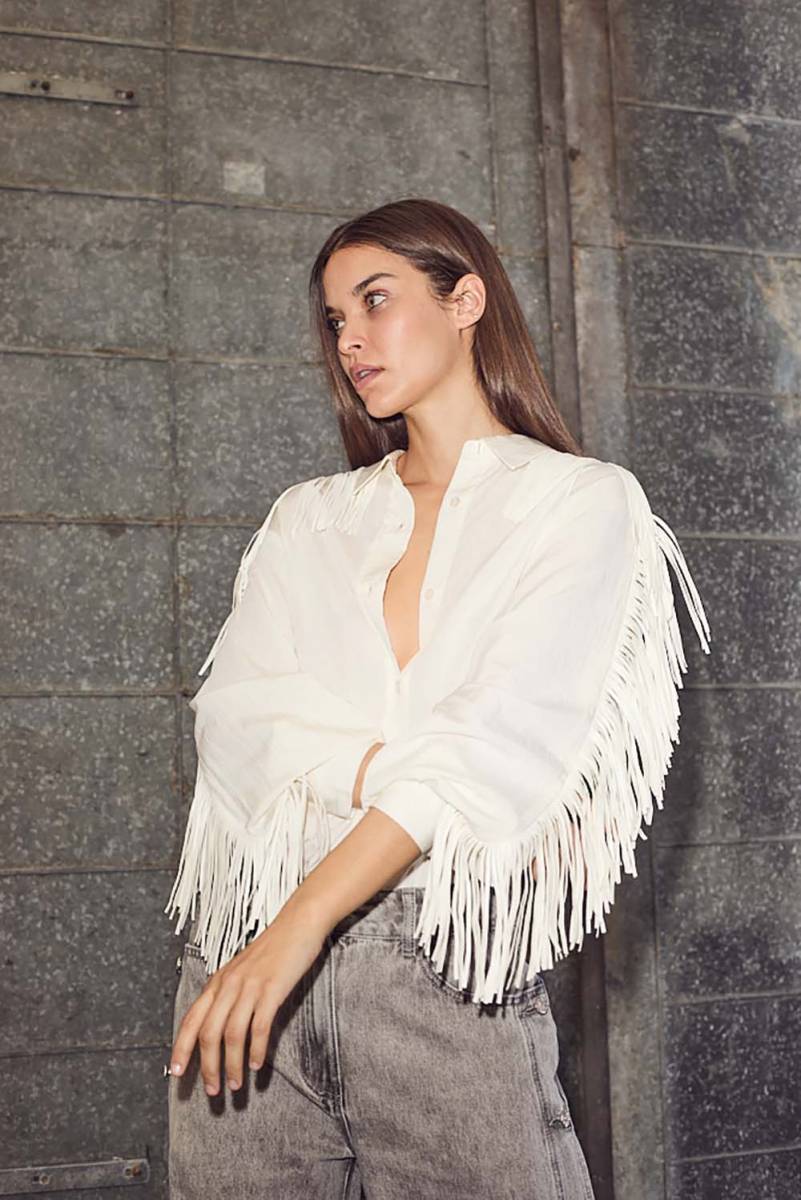 Fringe Shirt - Off White