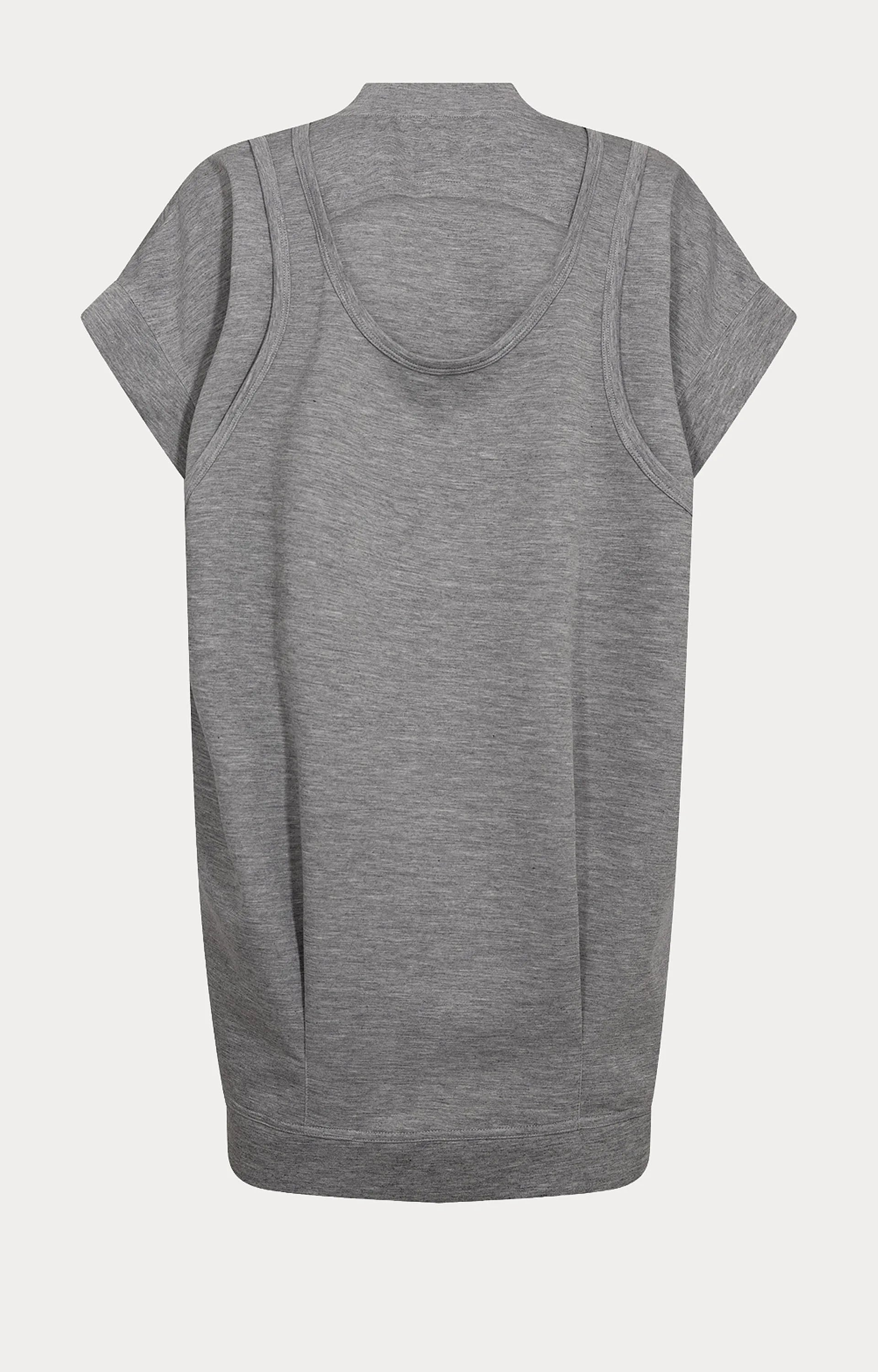 LanceCC Sweat Dress - Grey Melange