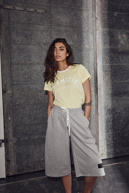 Maxi Sweat Bermuda - Grey Melangé