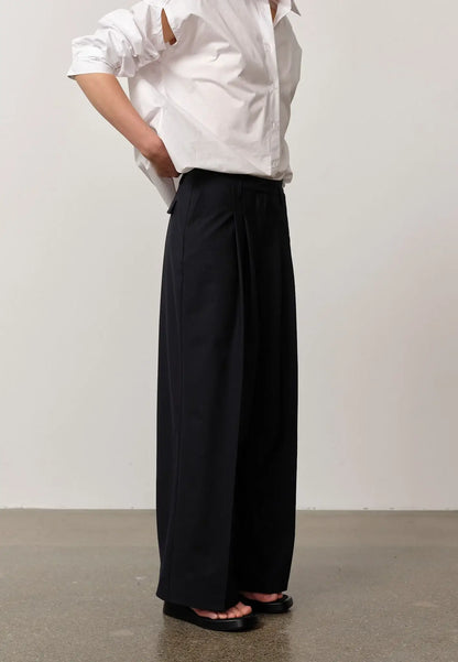 Lotus Pants - Navy Melange