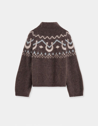 Pullover The Stables – Walnut