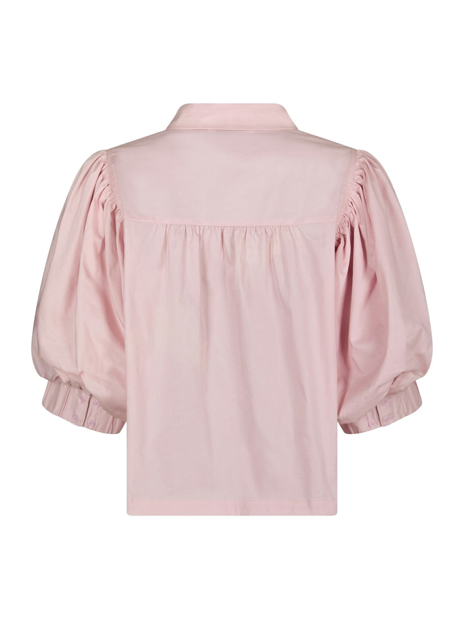 Etta Poplin Shirt - Rose