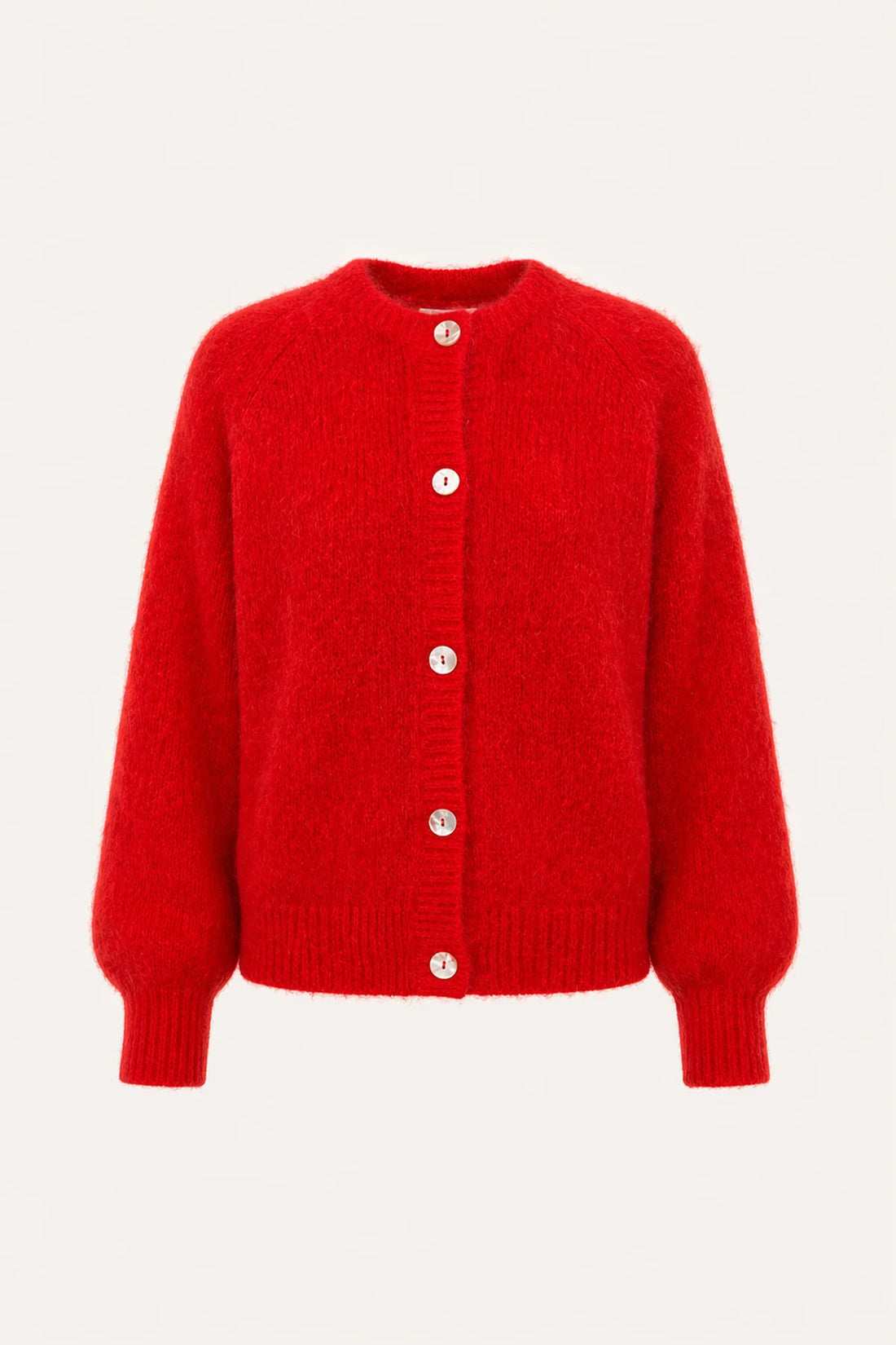 Sian Cardigan - Poppy red