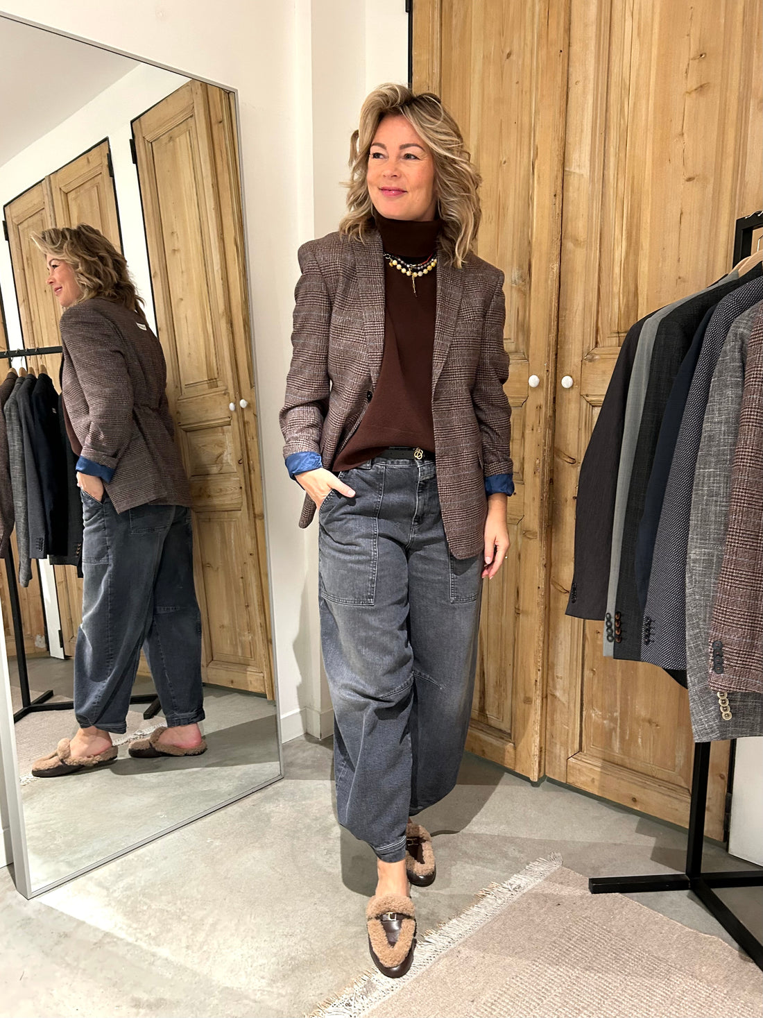 Blazer - Bruin check