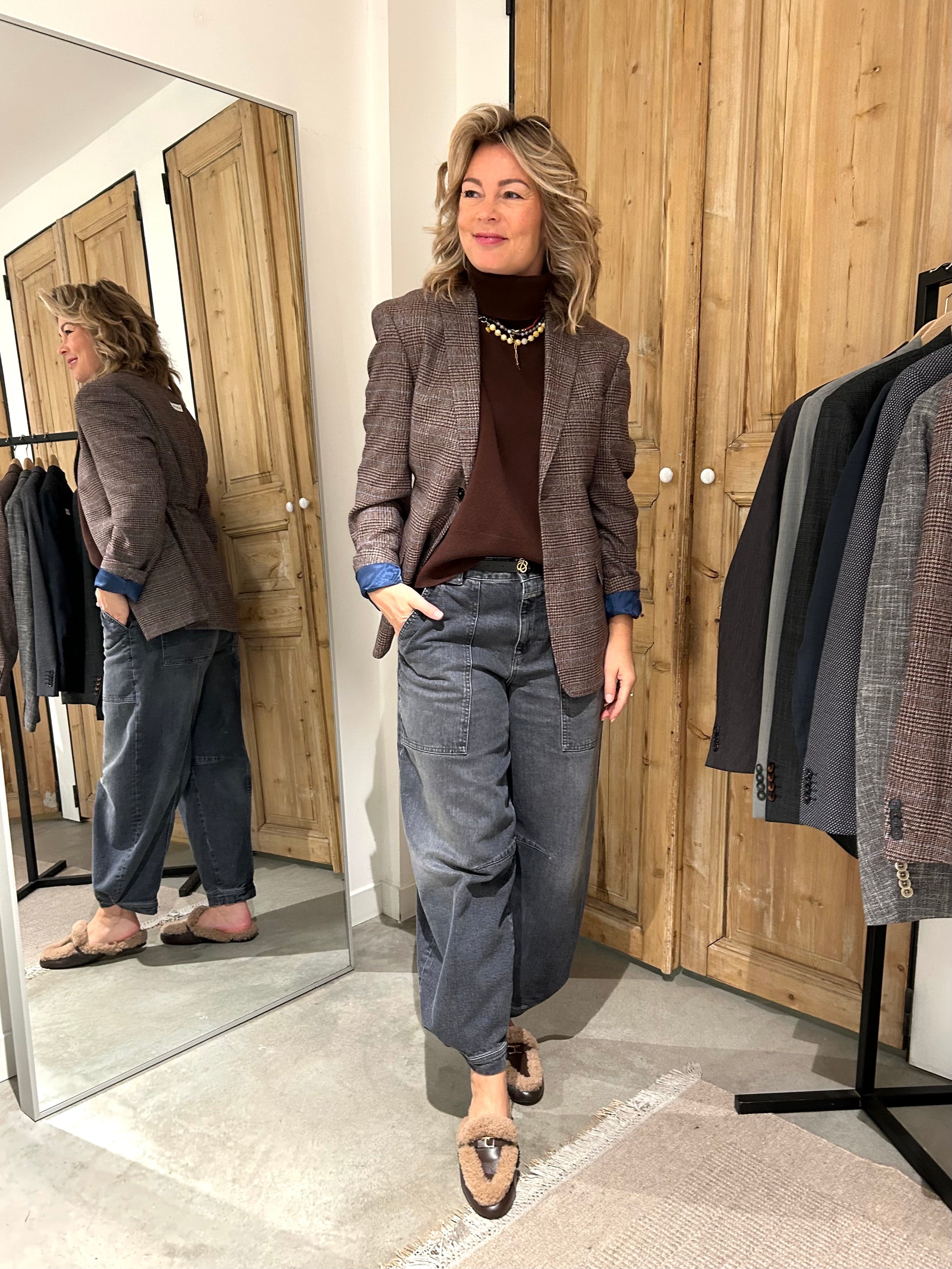 Blazer - Bruin check