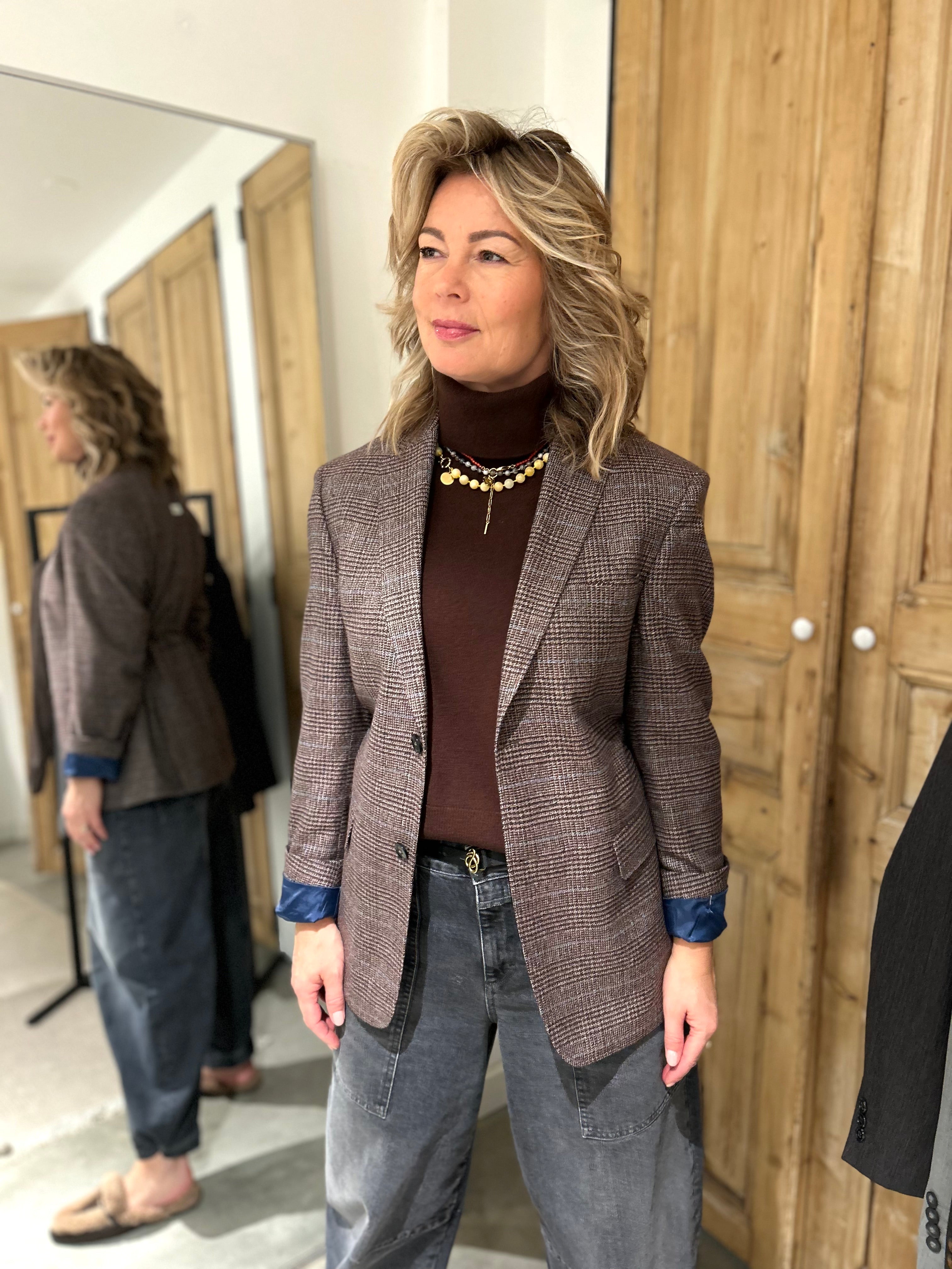 Blazer - Bruin check