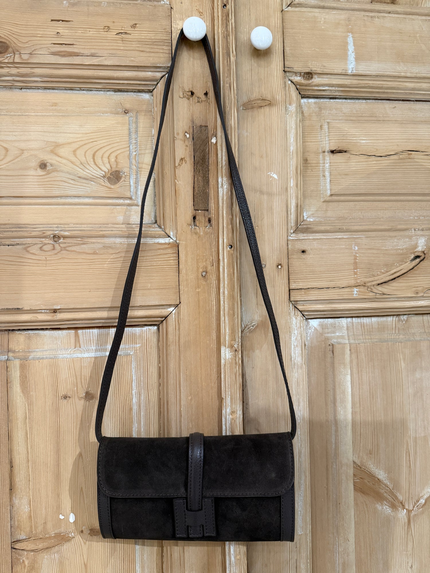 Suede Clutch
