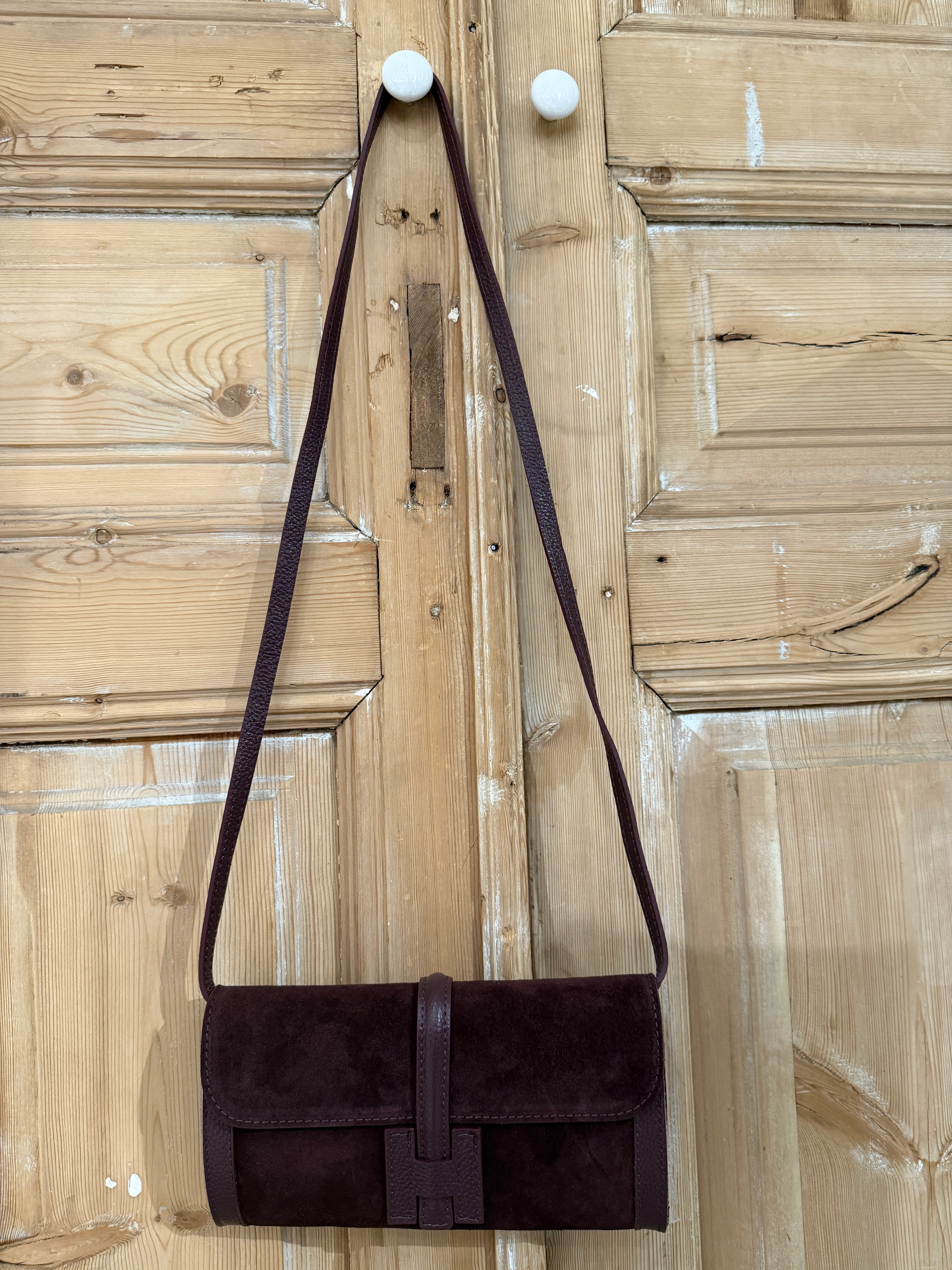 Suede Clutch