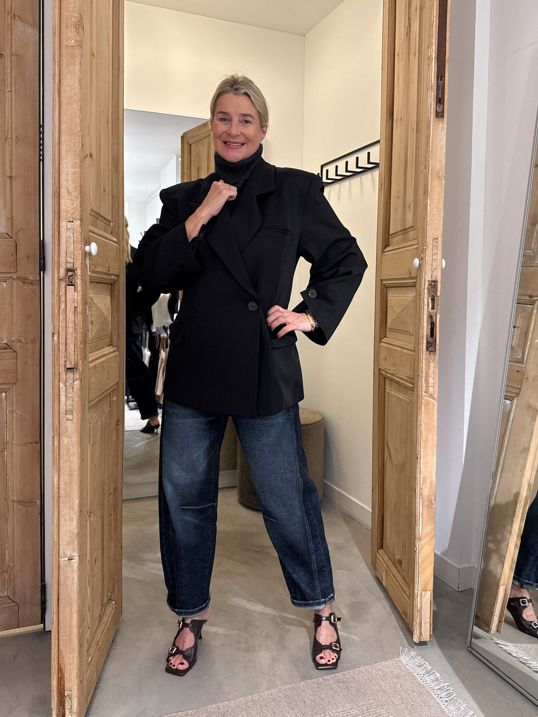 Oversized Blazer - Black