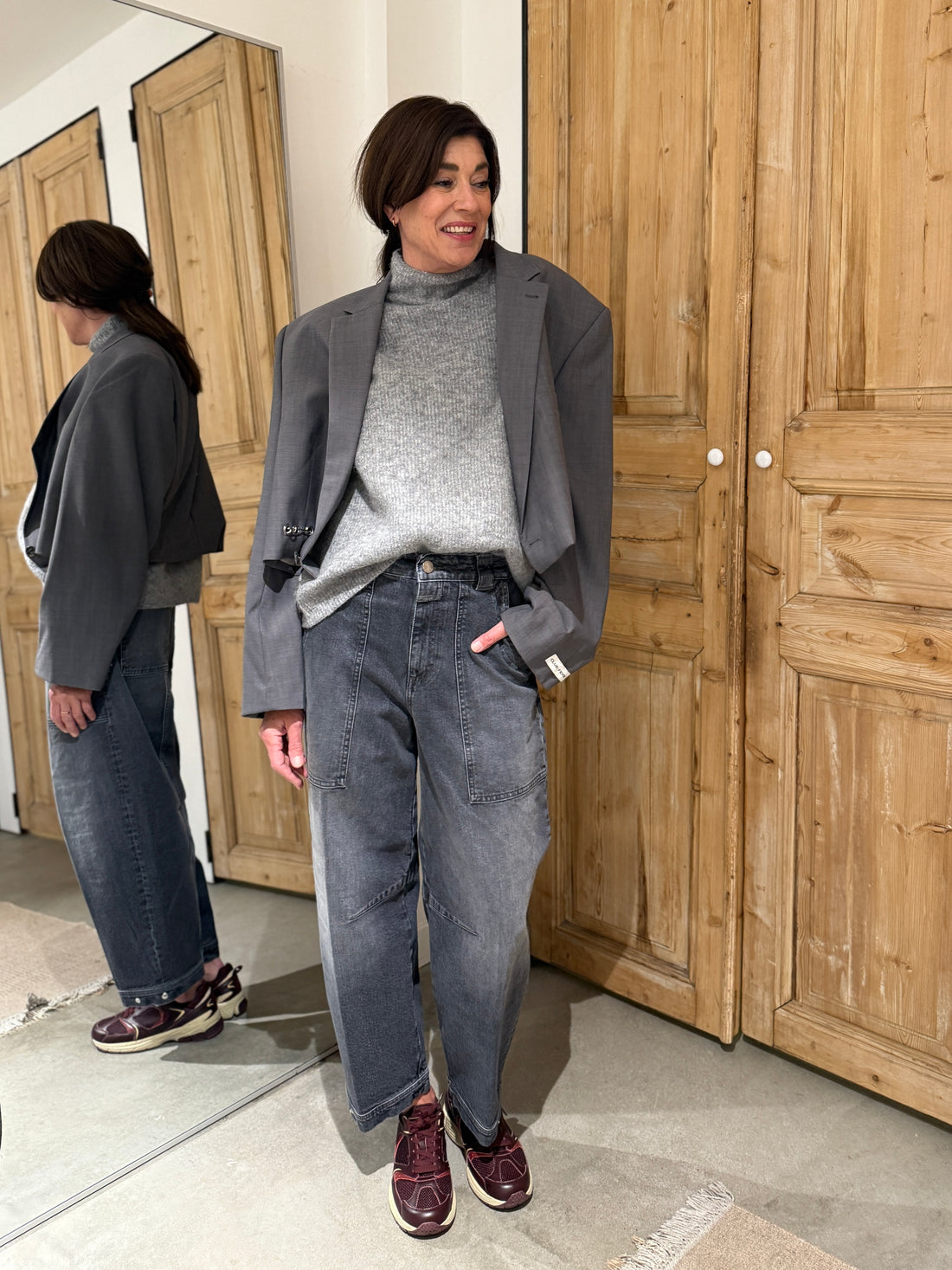 Blazer Short - Mouse Grey