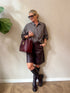 Phebe Short - Baroque Red