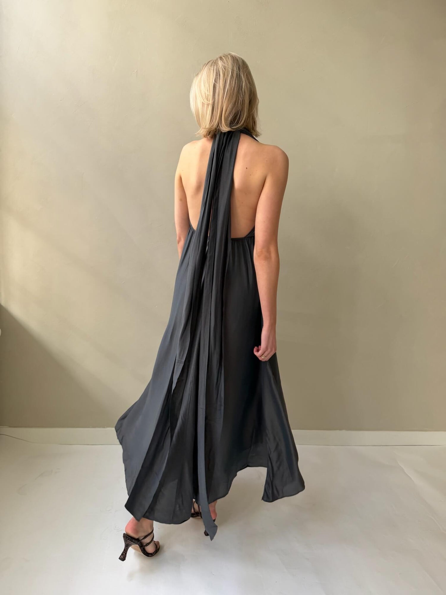 N242 Dress - Dark Grey