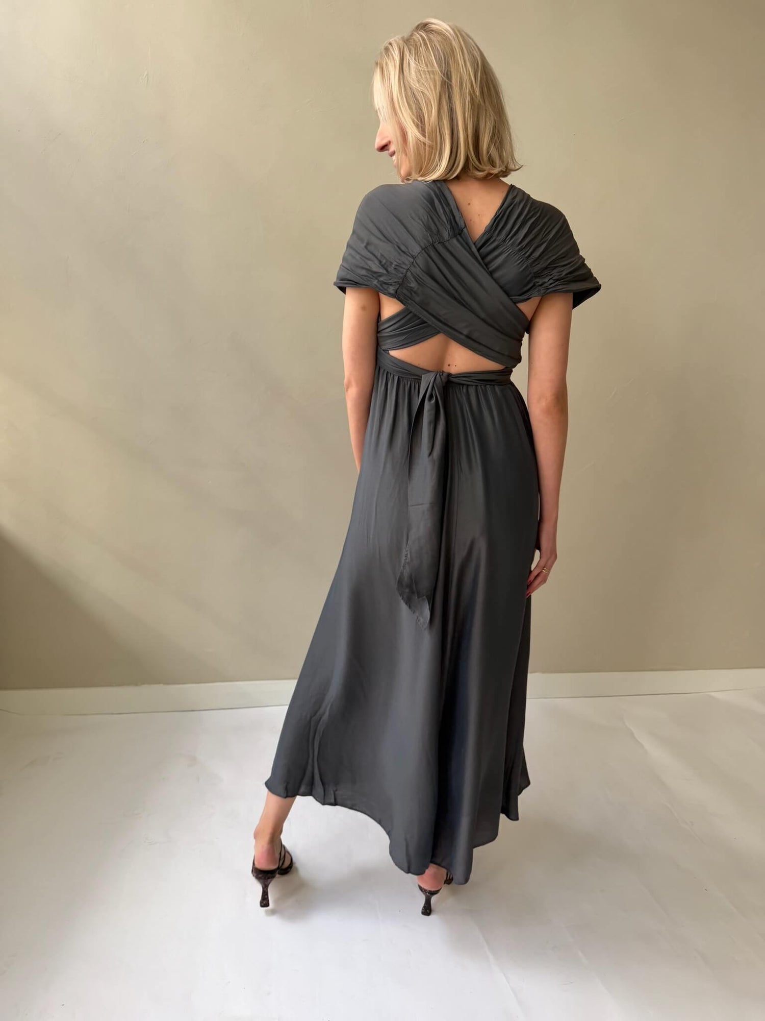 N242 Dress - Dark Grey