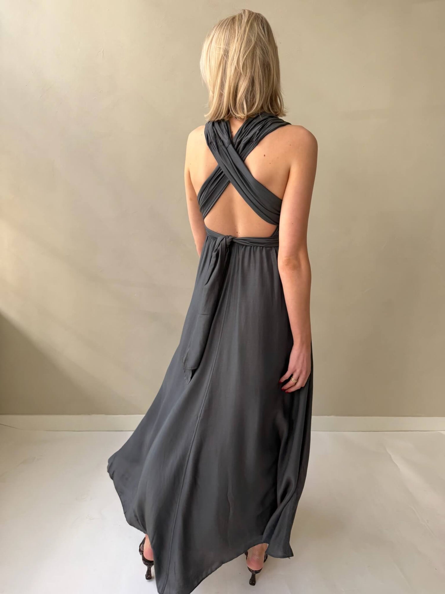 N242 Dress - Dark Grey