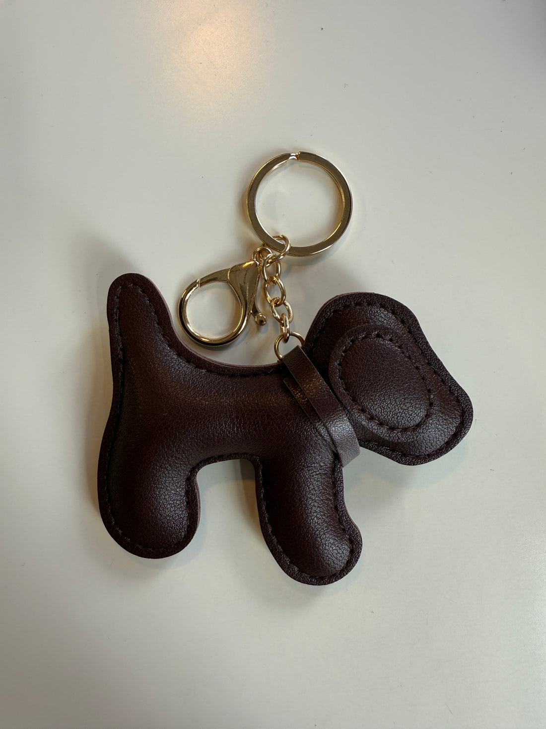 Charm Dog - Brown/ Burgundy