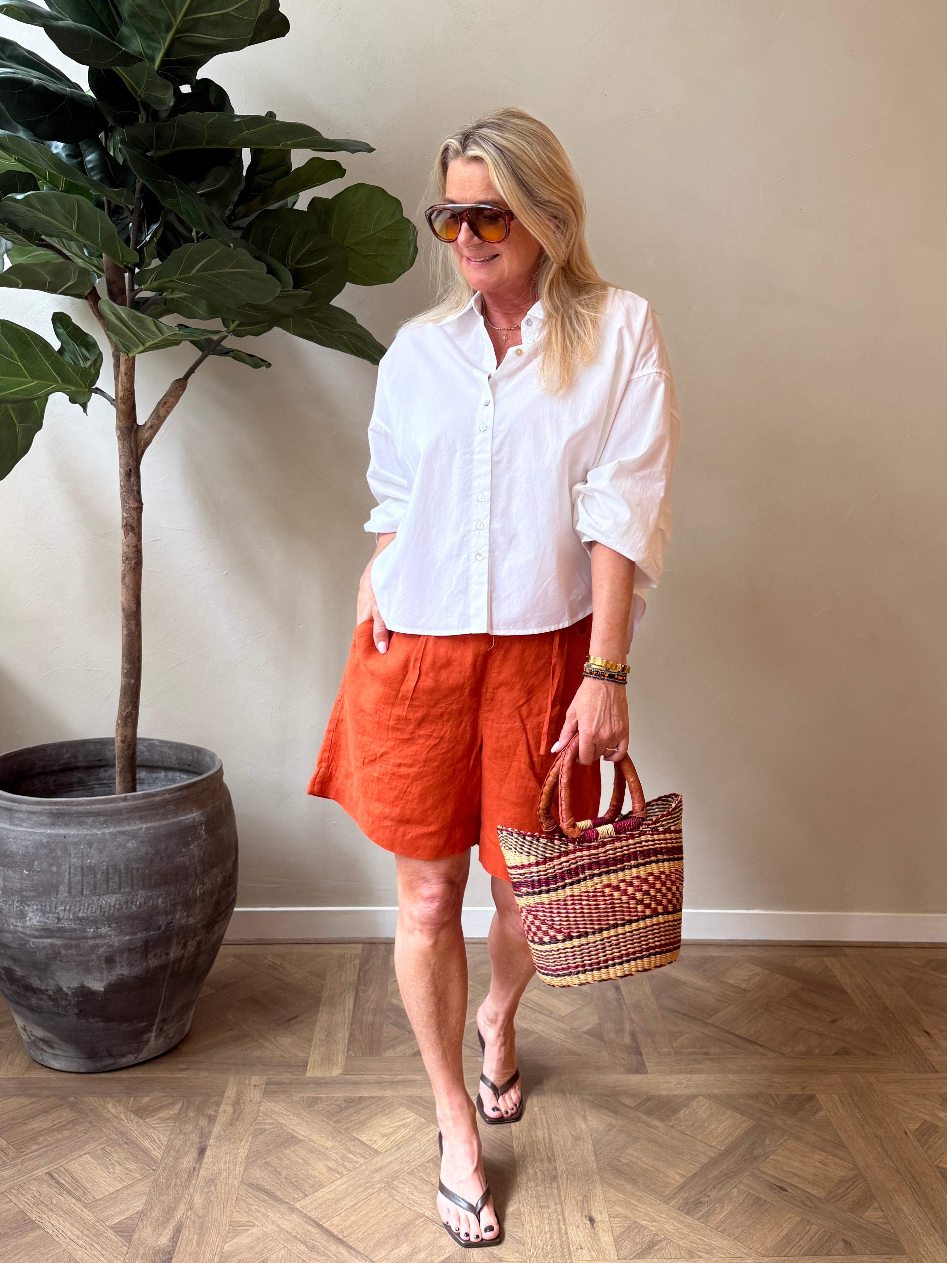 MSCHNesrine Selmina Shirt - Bright White