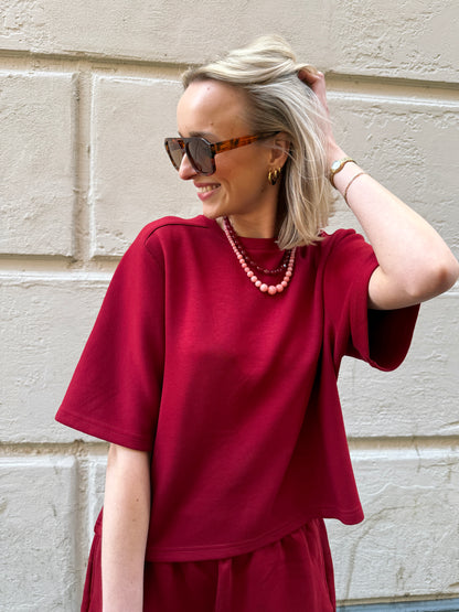 MschMaelee Sweatshirt - Rhubarb