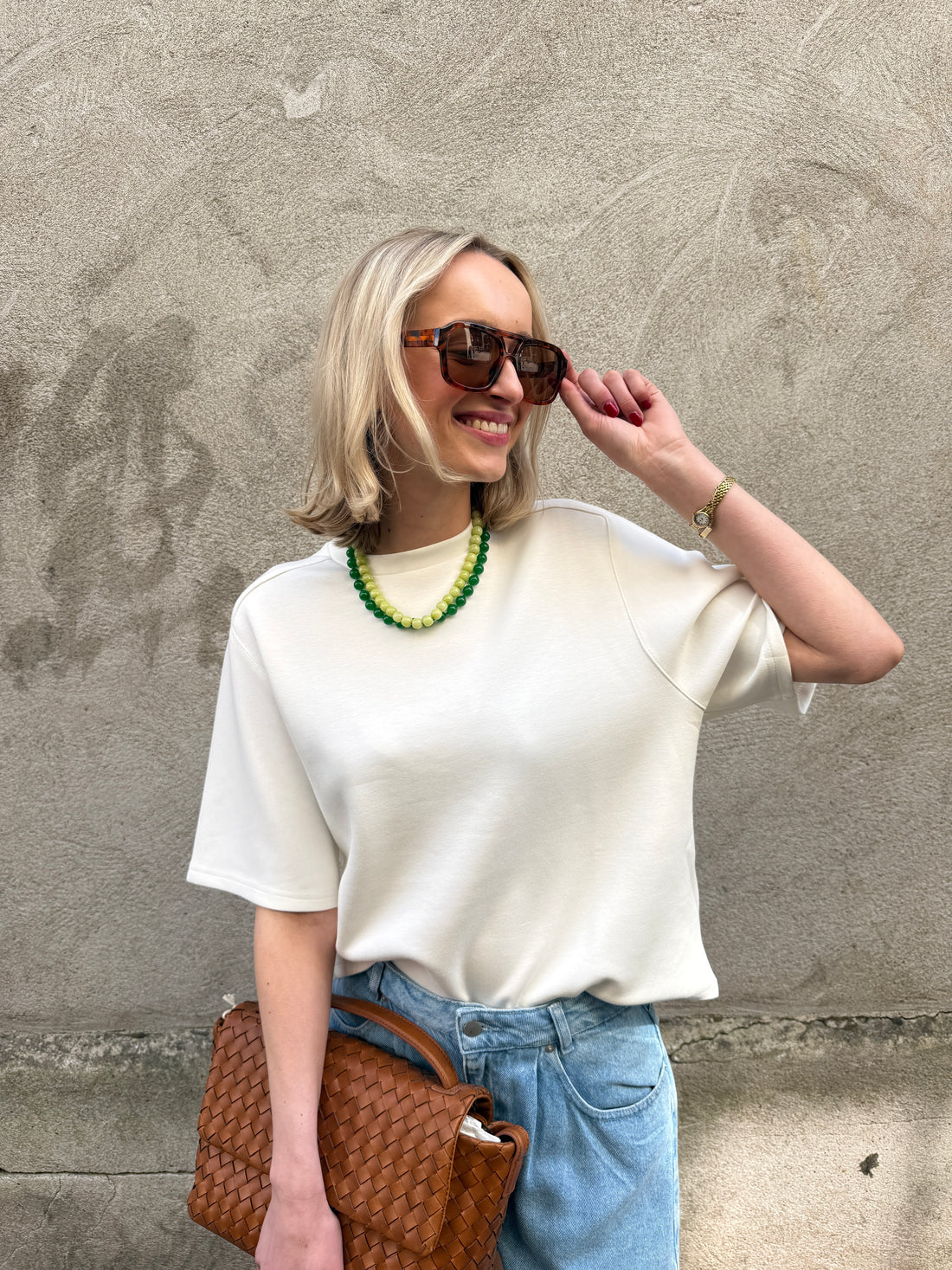 MschMaelee Sweatshirt - Egret