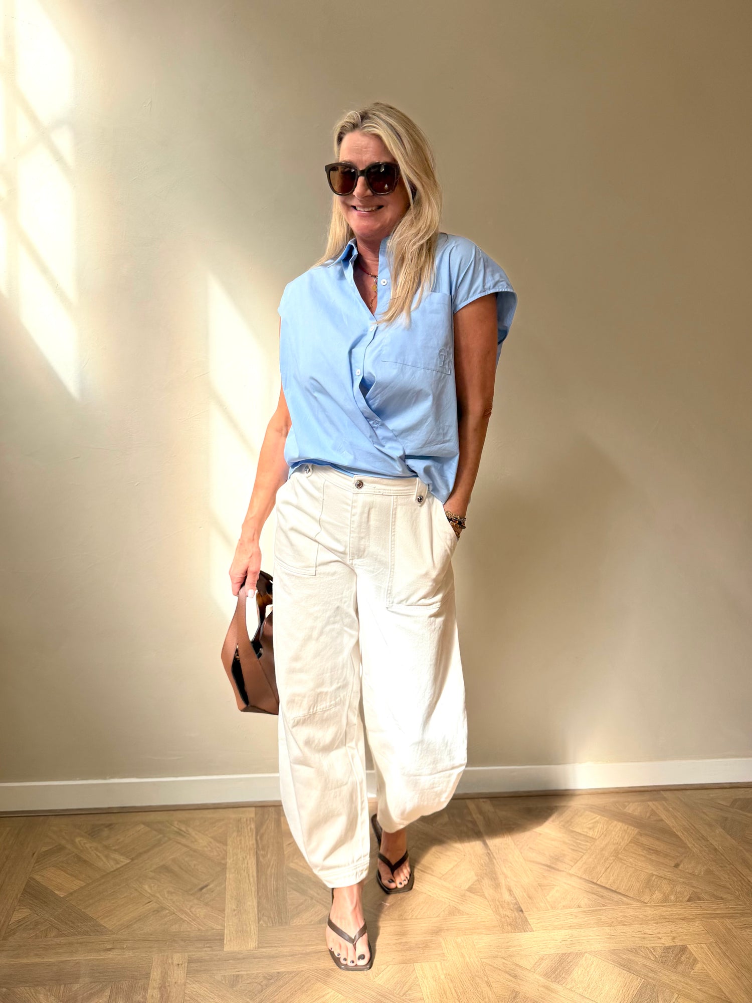 Laura Blouse - Blue Bell