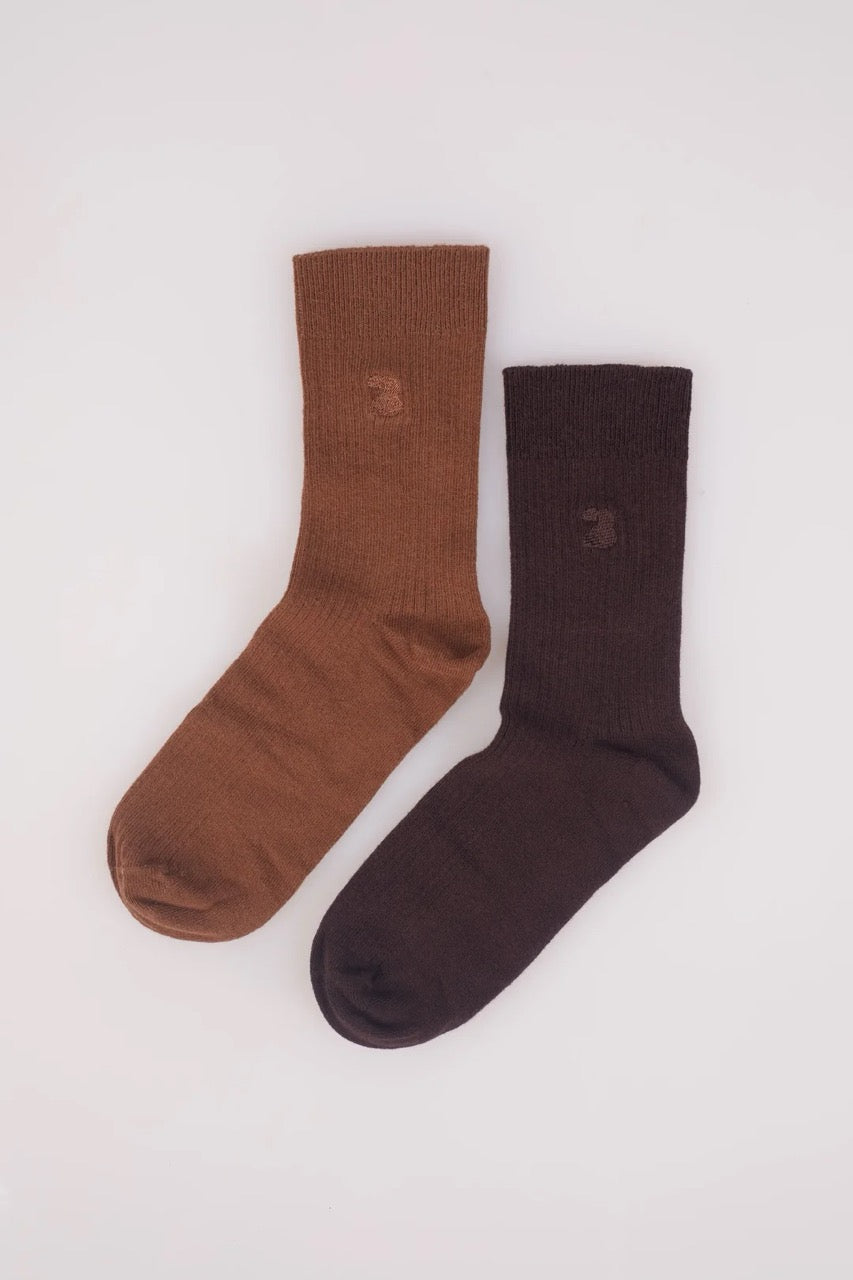 LO_Zaira 2 pack - Brandy/Chocolate