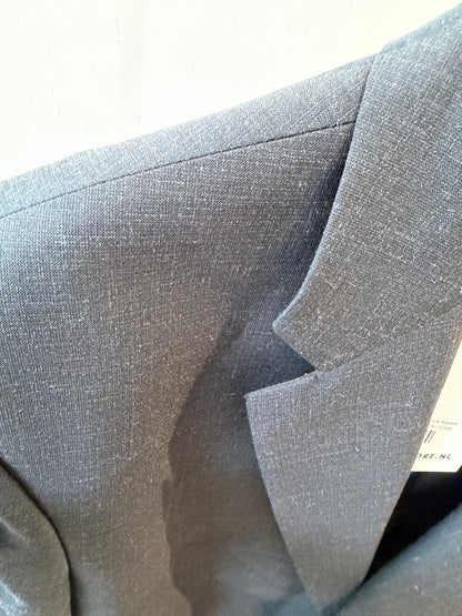 Mid Waist Blazer - Black Melee