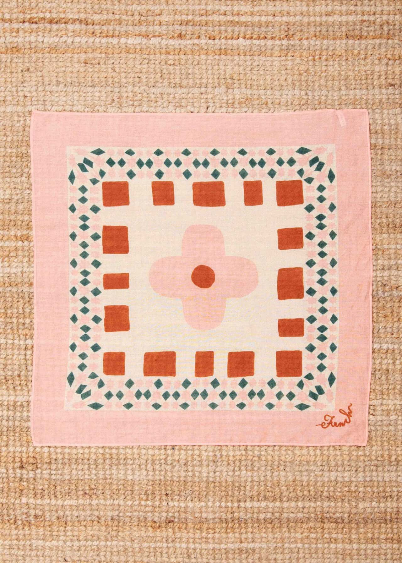 Yumbilla Foulard - Rose Pale