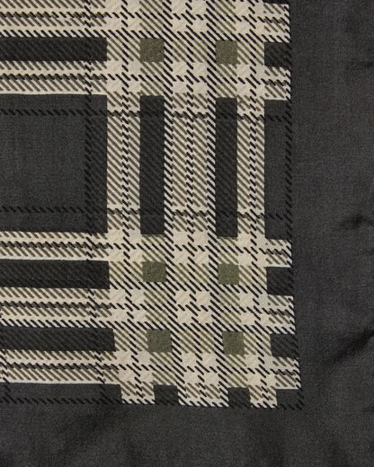 InasSW Silk Scarf - Dark Grey