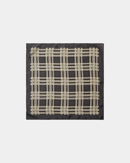 InasSW Silk Scarf - Dark Grey