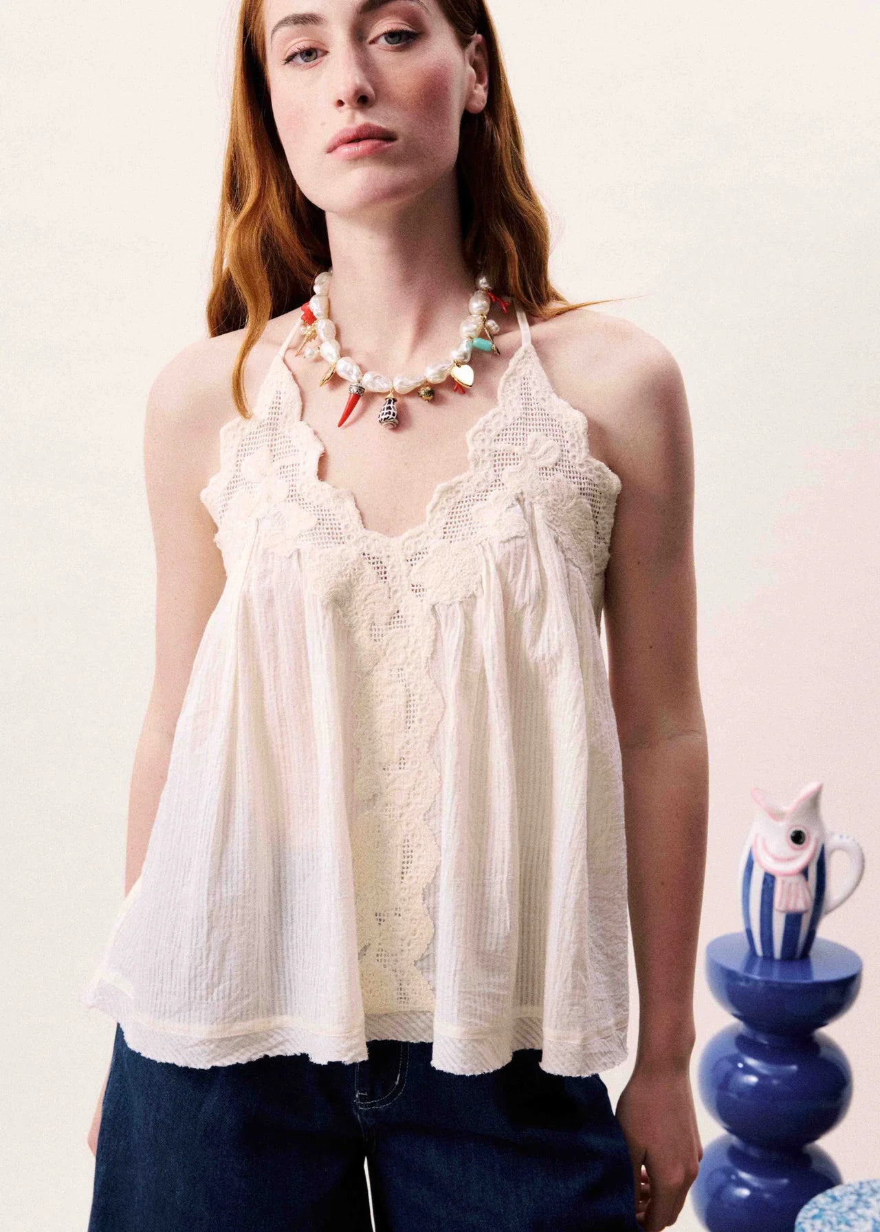 Melobosis Top - Creme