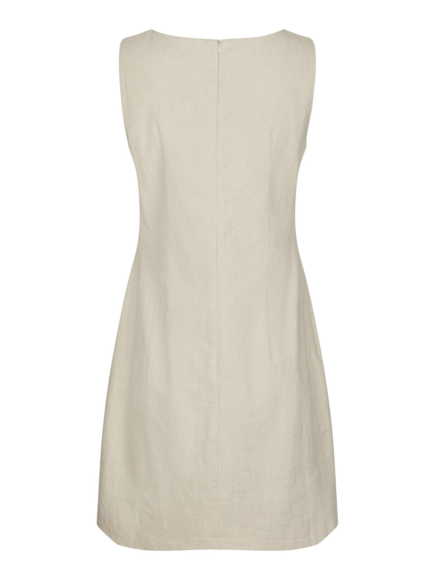 Bruna Ramie Dress - Natural