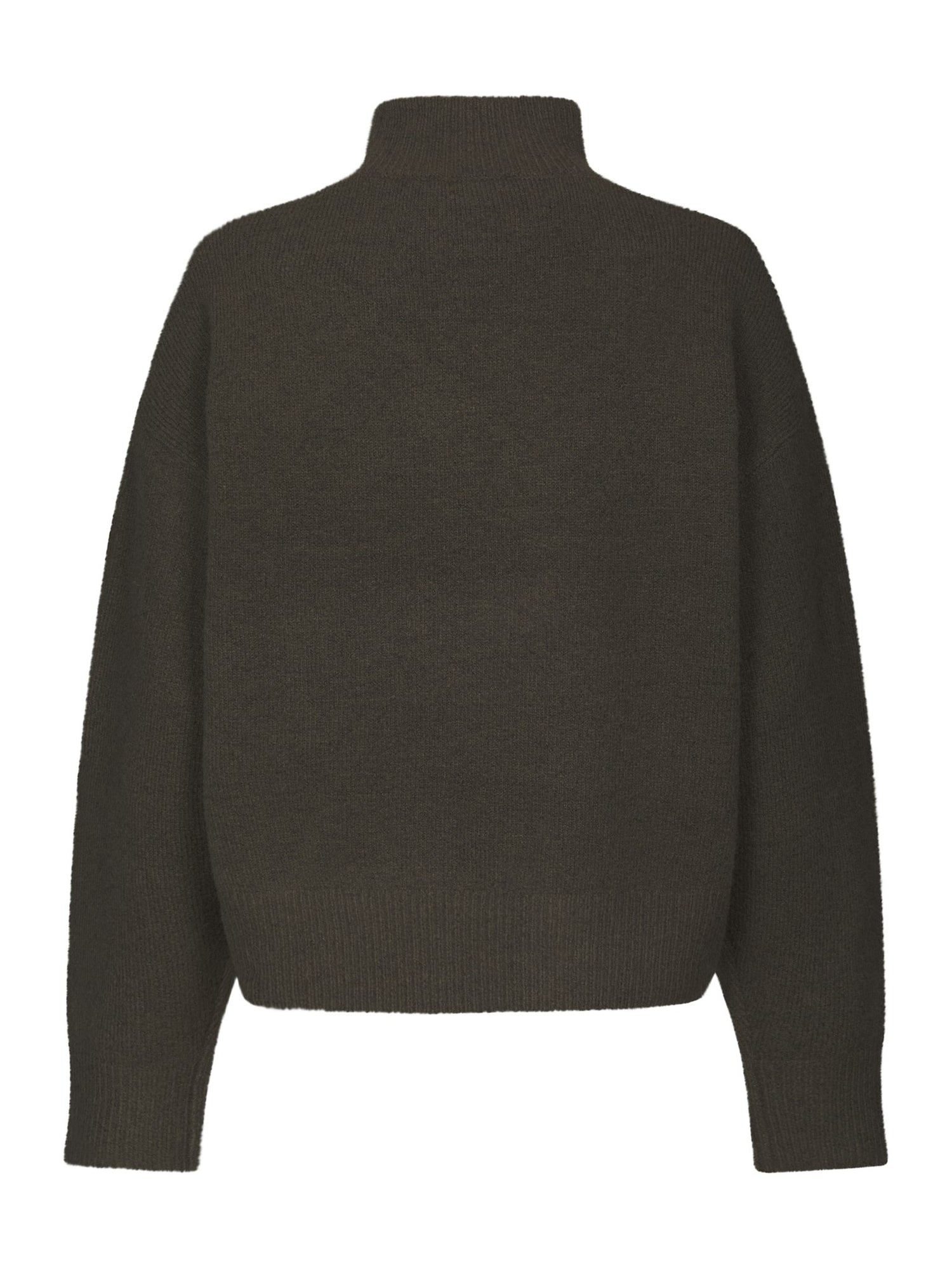 Paulina Knit Blouse - Moss Green
