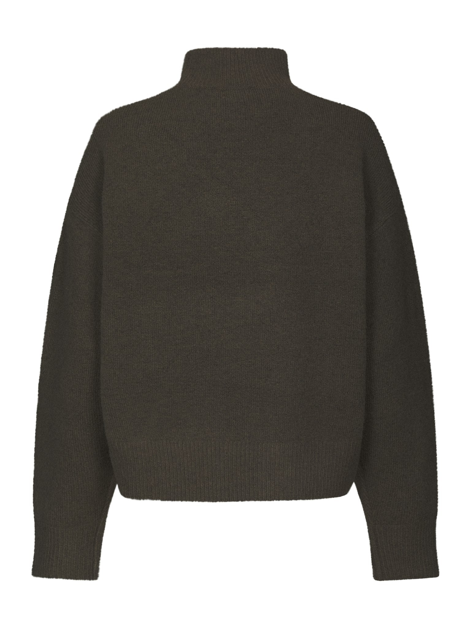 Paulina Knit Blouse - Moss Green
