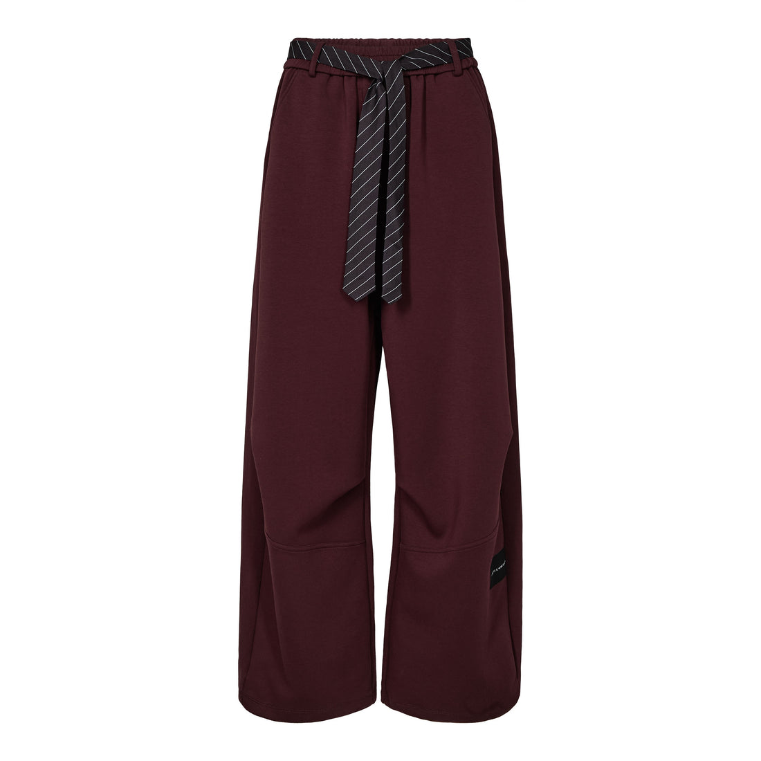 Maxi Split Tie Pant - Wine