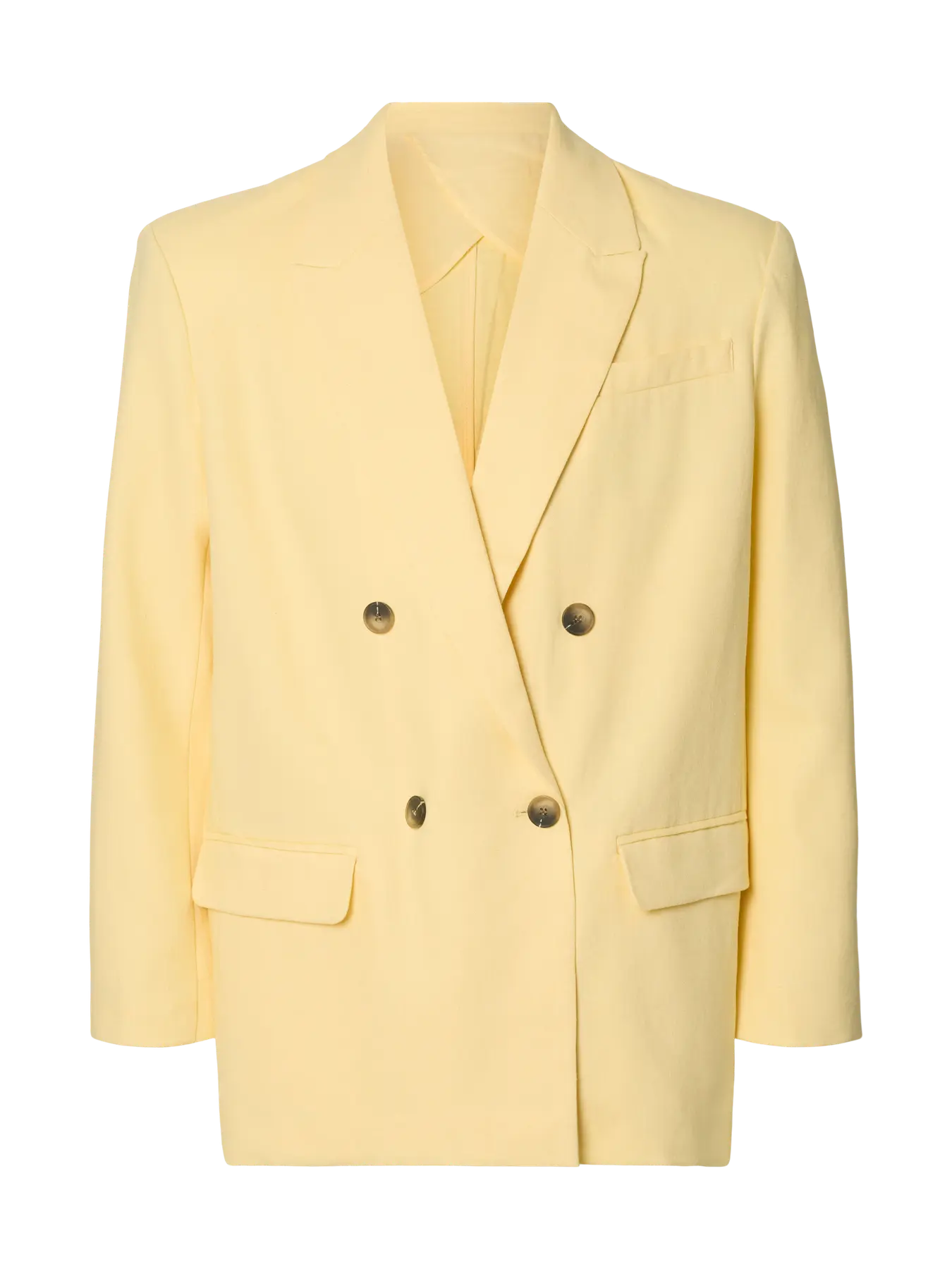 SLFoversized Marlie DB Blazer - Italian Straw