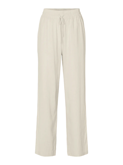 SLFviva - Gulia HW Long Sun Pant - Sandshell