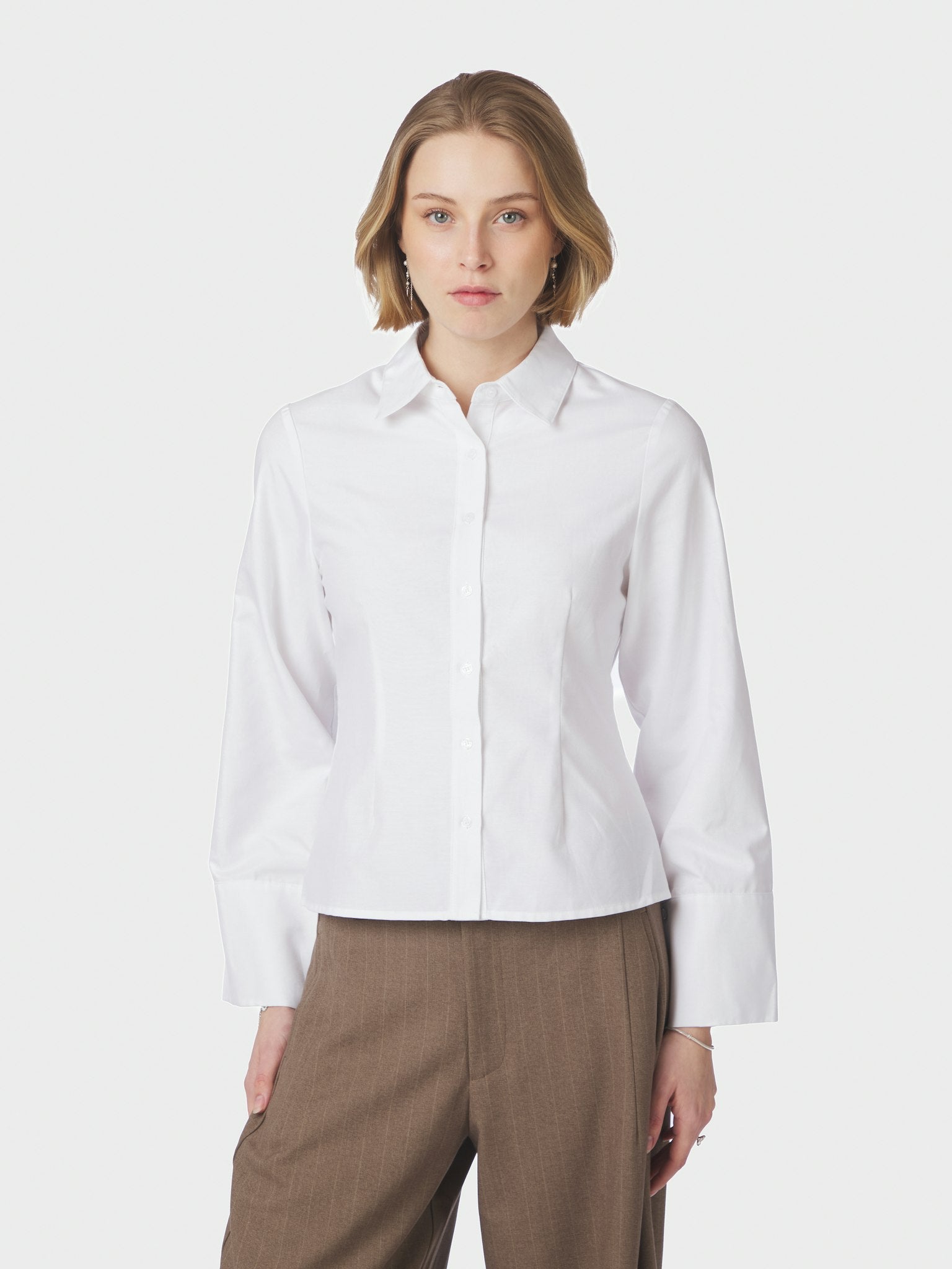 Rosa Oxford Shirt - White