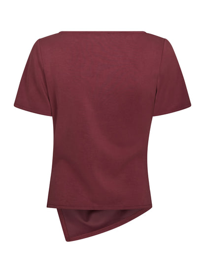 Rasmine Soft Blouse - Wine