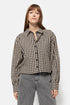 Karlotta Shirt - Black/Beige Check