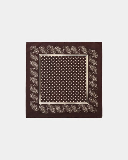 KayaSW Silk Scarf - Dark Plum