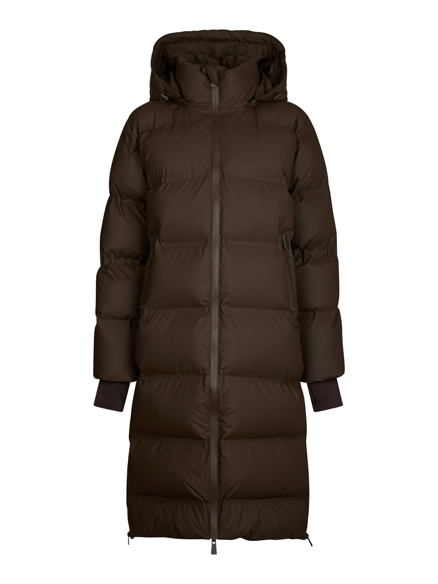 Viviana C Puffer Jacket - Dark Brown