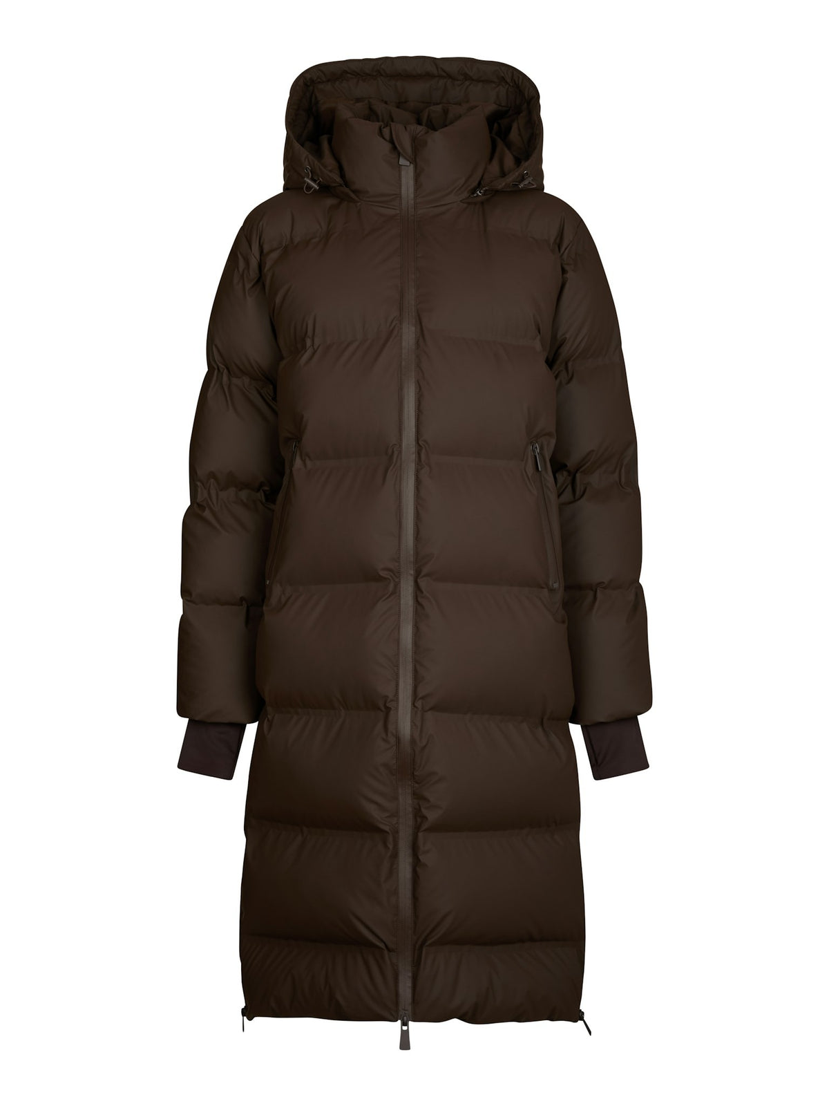 Viviana C Puffer Jacket - Dark Brown