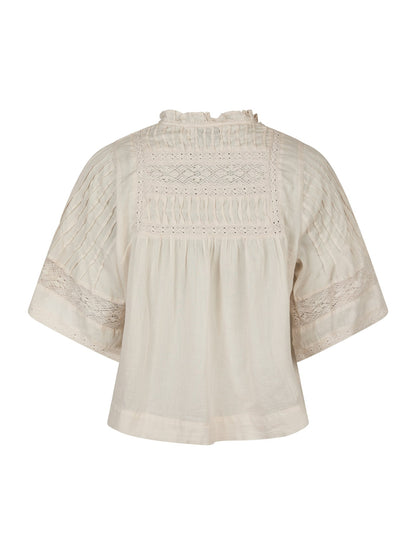 Siama S Voile Blouse - Ivory