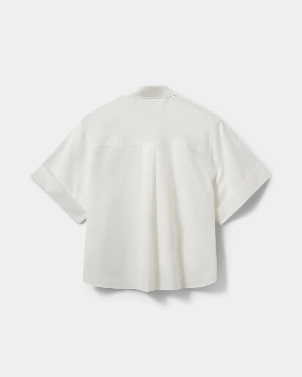 LeanaSW Short Sleeve Shirt - White Alyssum