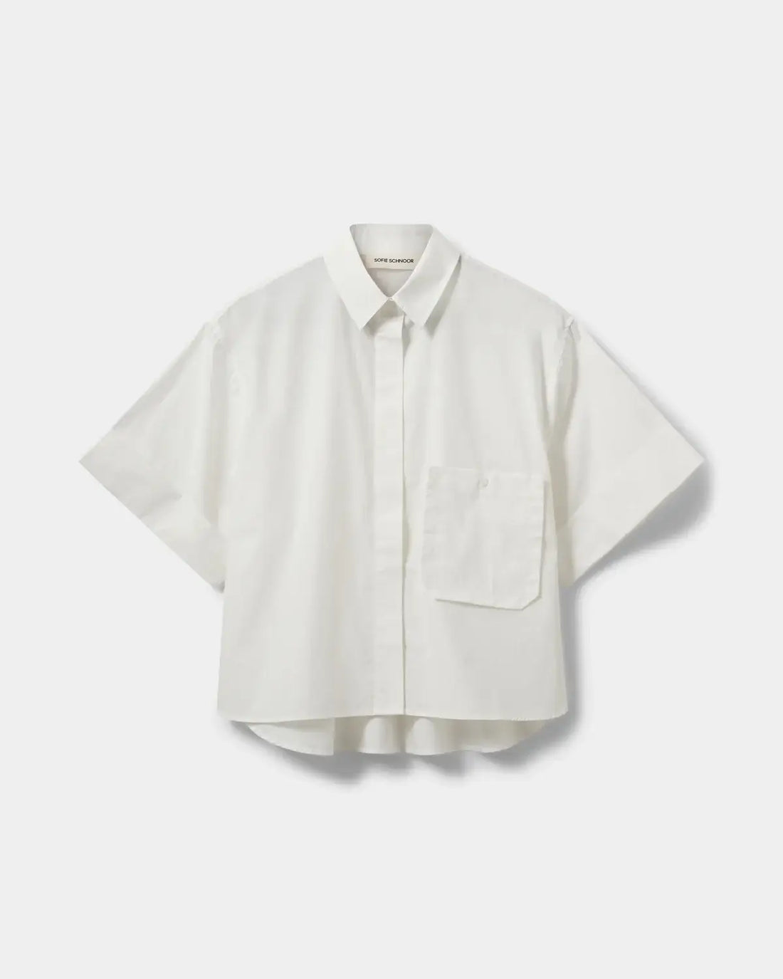 LeanaSW Short Sleeve Shirt - White Alyssum