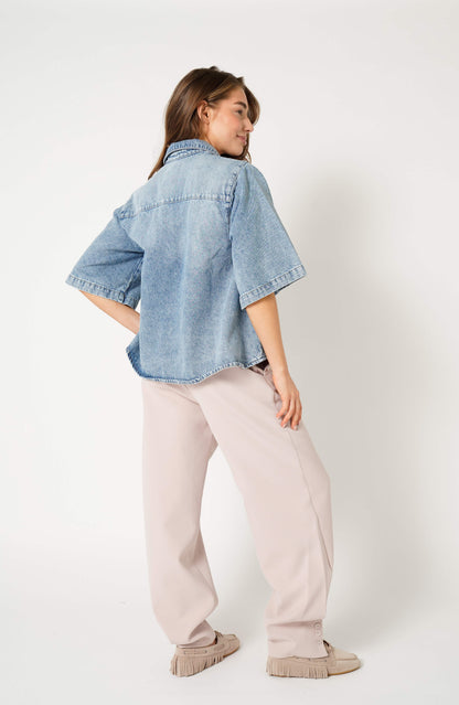 Loua Pantalon Trvl - Beige Creme