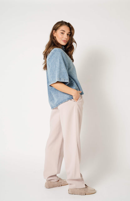 Loua Pantalon Trvl - Beige Creme